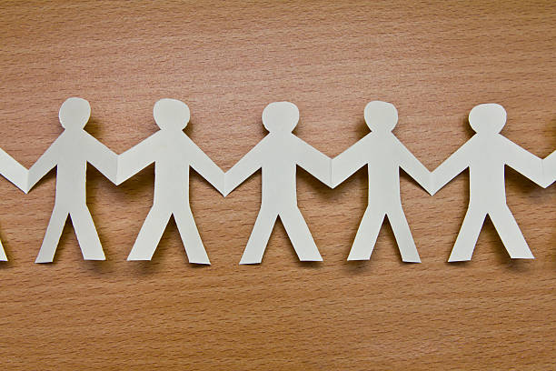 istock Cutout paper people 476282331