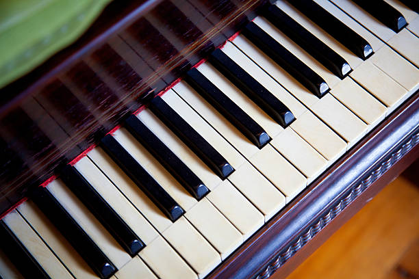 istock Keyboard of Vintage Piano 476282690