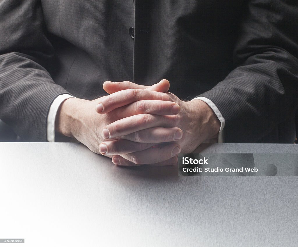 business-Mann, die Hände - Lizenzfrei Geschäftsleben Stock-Foto