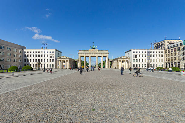 Brandeburg Gate in Berlin stock photo