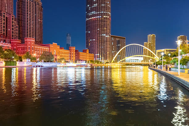 istock tianjin haihe river at night 476285632