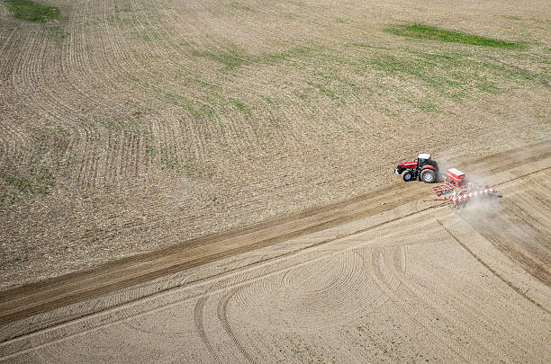 istock Aerial view of the field 476286612