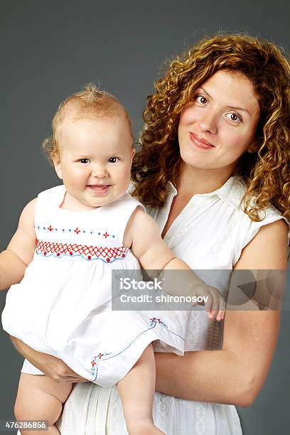 Mother And Daughter Stock Photo - Download Image Now - 12-17 Months, 2015, Adult