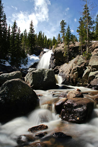 istock Waterfall in Rocky Mountain National Park 476287300