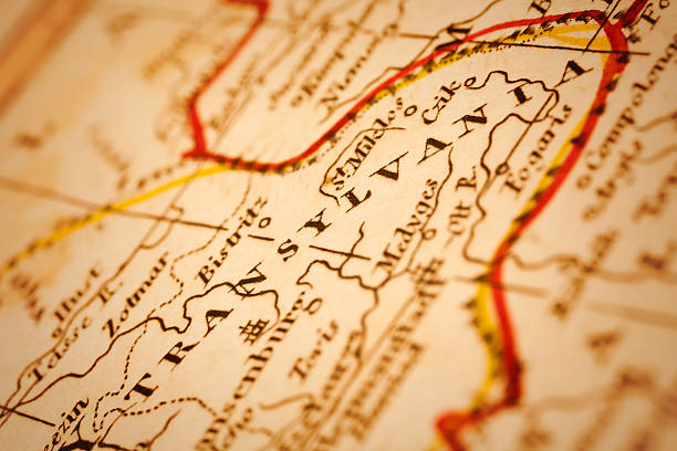 istock Transylvania on an Antique map 476290850