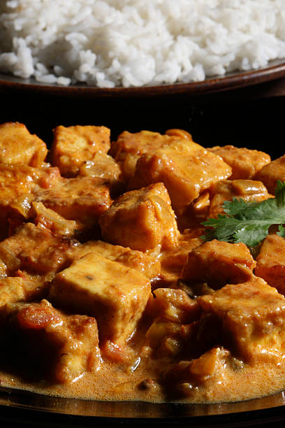 istock Paneer Korma - Cottage cheese cubes in rich gravy 476293215