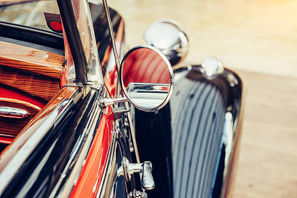 istock part retro car close-up. 476299252