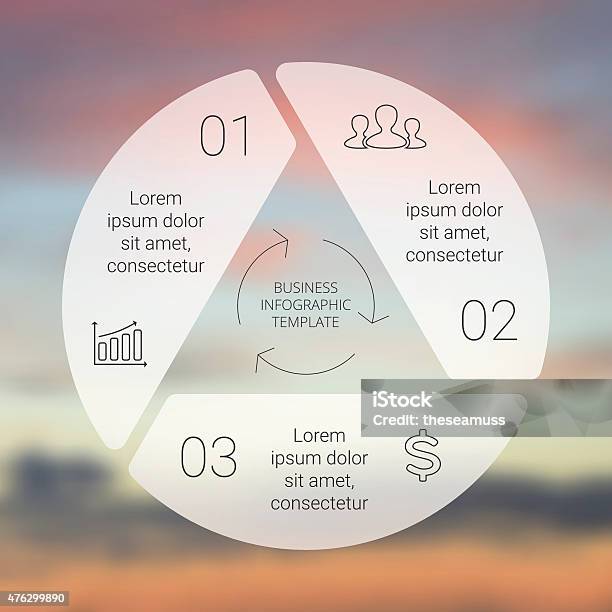 Cycle Line Layout Example Circle Line Infographic Template For Cycle Diagram Graph Presentation ...
