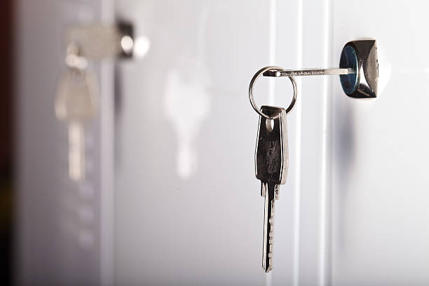 istock keys in the keyhole closeup 476300094