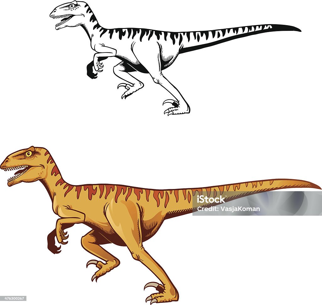 랩터 공룡에 대한 스톡 벡터 아트 및 기타 이미지 - 공룡, 갈고리 발톱, 고대의 - Istock