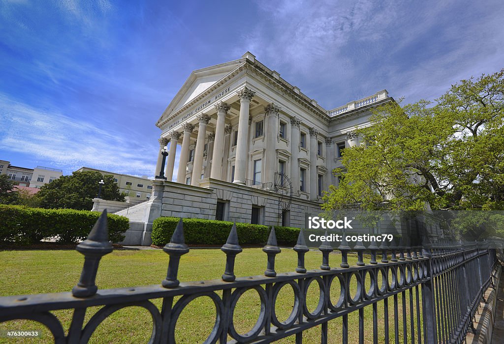 United States Custom House - Lizenzfrei Amerikanische Kontinente und Regionen Stock-Foto