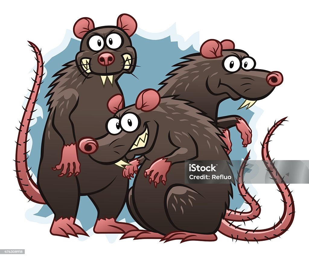 Rats Stock Illustration - Download Image Now - Rat, Spooky, Cartoon - iStock