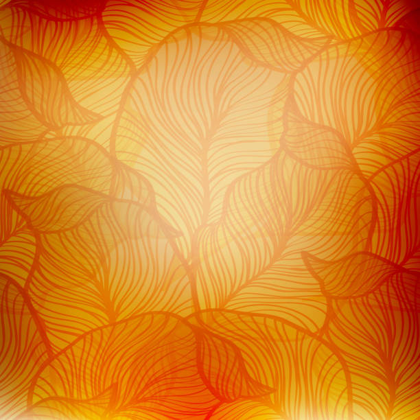 abstrakcja pomarańczowy tło w stylu vintage - dirty floral pattern scroll ornate stock illustrations
