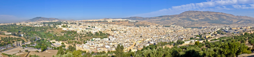 View of the city of Athens from above