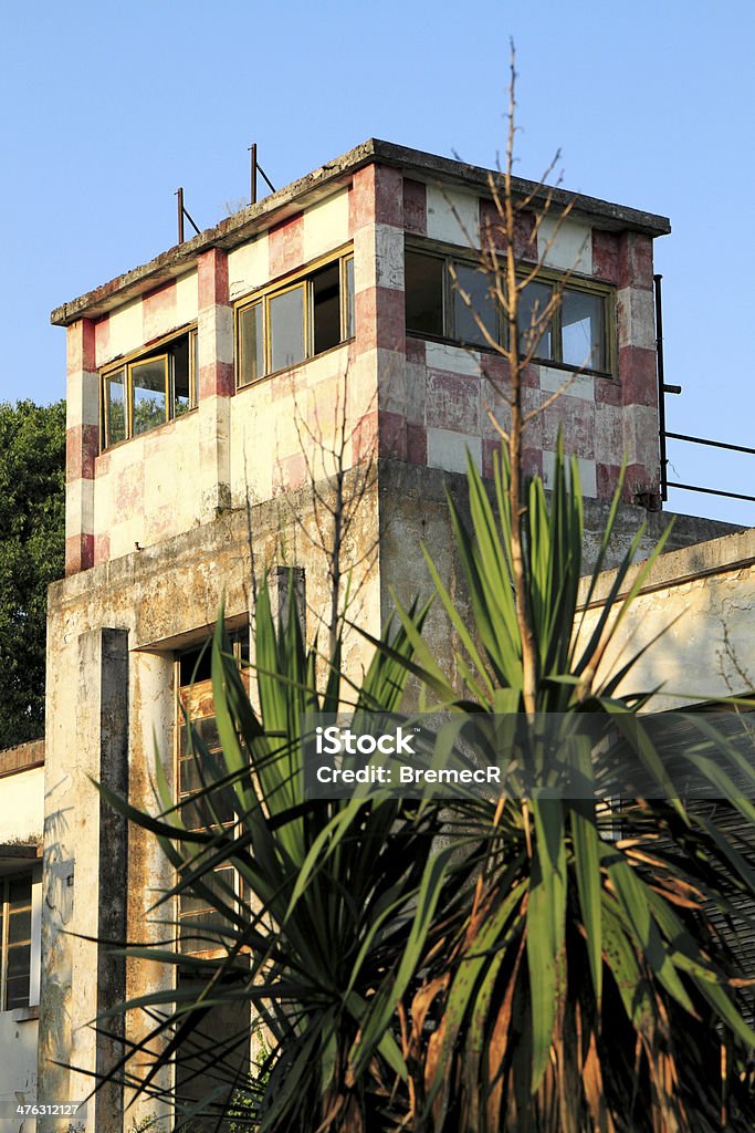 Abandonado Torre de Controlo de Tráfego Aéreo - Royalty-free 5 Horas Foto de stock