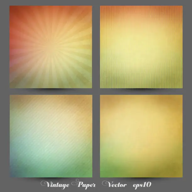 Vector illustration of Vector vintage paper texture background