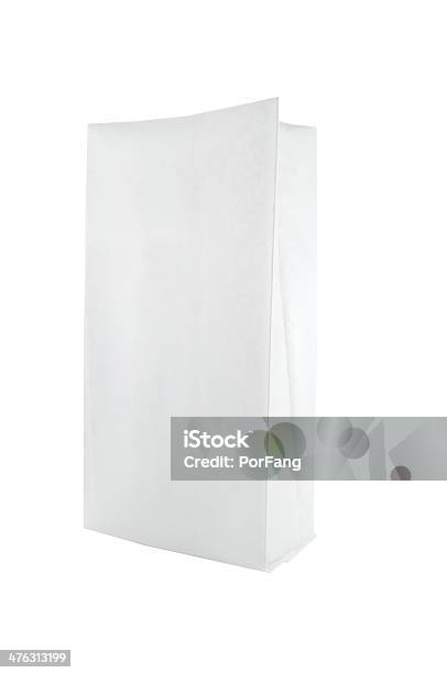 空のホワイトペーパーバッグ - 白色のストックフォトや画像を多数ご用意 - 白色, 紙袋, カットアウト