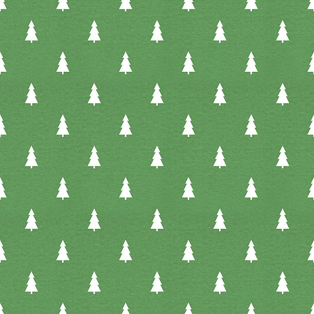 ilustrações de stock, clip art, desenhos animados e ícones de vintage papel de embrulho - christmas tree dirty winter grunge