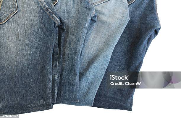 Blue Jeans Foto de stock y más banco de imágenes de Algodón - Textil - Algodón - Textil, Anticuado, Azul