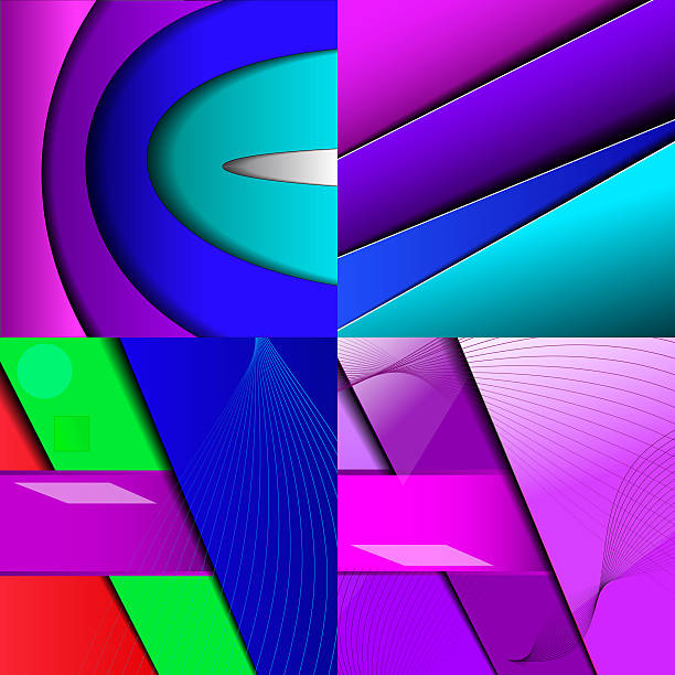 istock Collection of abstract multicolored backgrounds. Eps 10 design. 476319316