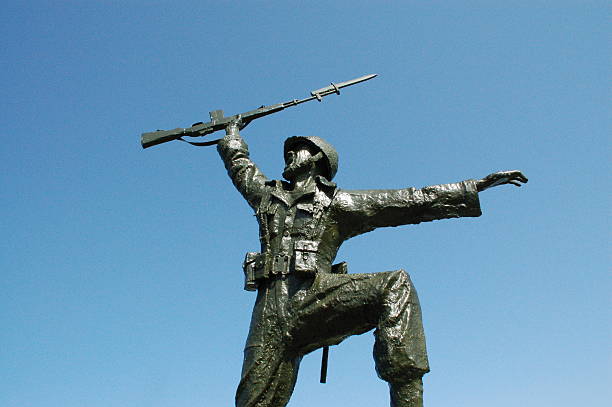 istock Soldier leading the Charge 476319536