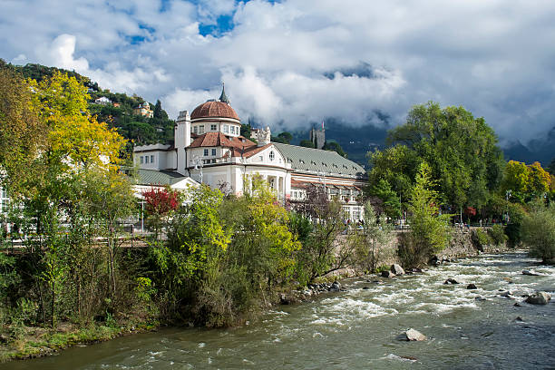 merano, south tyrol, itália - merano imagens e fotografias de stock