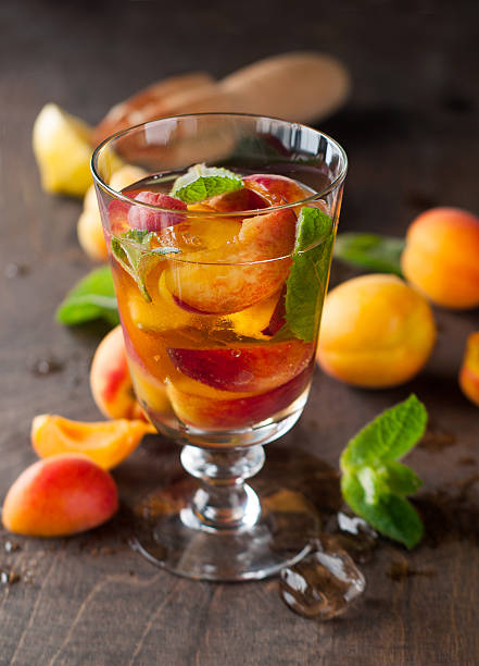 istock Summer drink with apricot 476320240