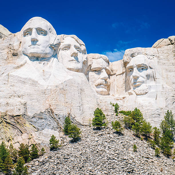 Mount Rushmore South Dakota Mount Rushmore National Monument, South Dakota. black hills national forest stock pictures, royalty-free photos & images