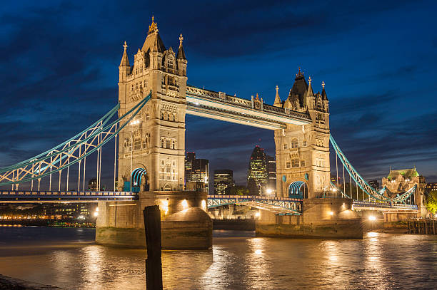 istock London Tower Bridge illuminated at dusk over River Thames UK 476320405