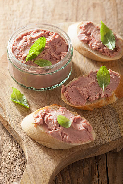 istock healthy chicken liver pate with sage in jar and bread 476320442