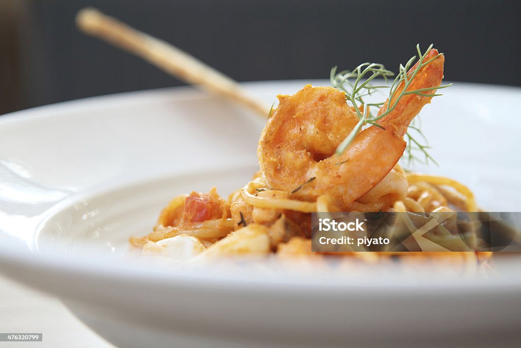 Spaghetti de fruits de mer - Photo de Aliment libre de droits