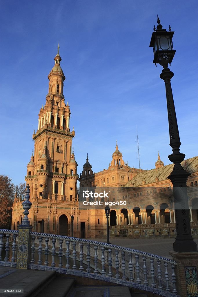 Praça de Espana - Royalty-free Andaluzia Foto de stock