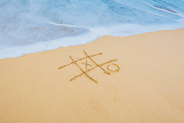 istock drawings in the sand on the beach. 476324982