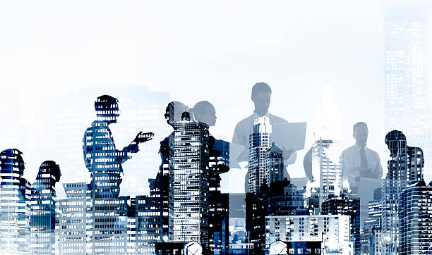 istock Silhouette Business People Corporate Connection Discussion Meeti 476327644