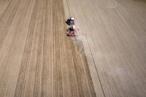 istock Aerial view of the field 476328036