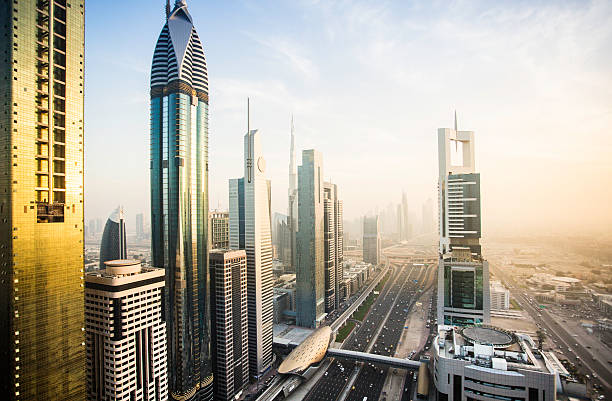 istock Modern buildings in Dubai s cityscape. 476332410