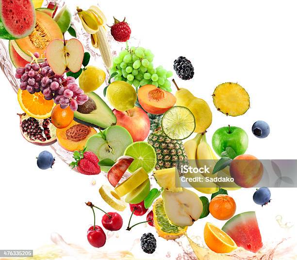 Fresh Fruits Collection Stock Photo - Download Image Now - Apple - Fruit, Blackberry - Fruit, Blueberry