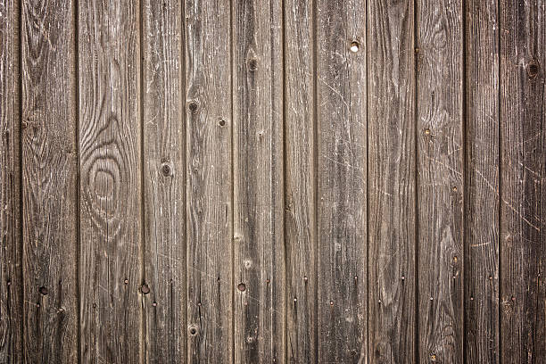 istock Vintage gray wooden texture with vertical boards 476335288
