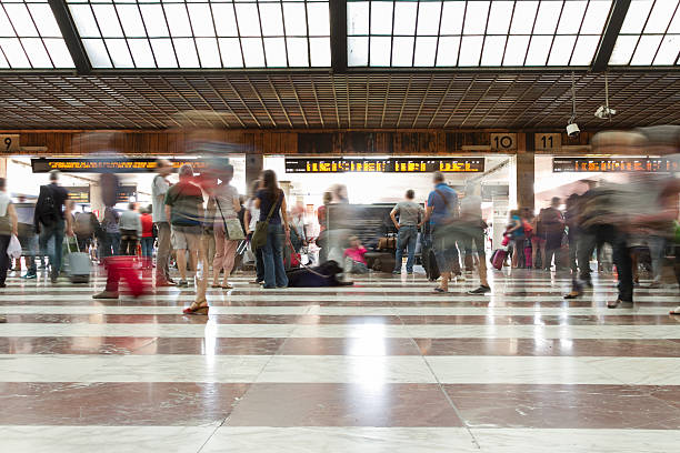 istock Crowded Railroad Station in Florence, Tuscany 476335492