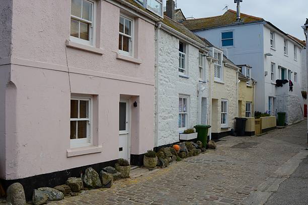 istock Cottages in Saint Ives, Cornwall, England 476336606