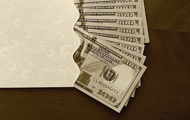 envelope macro background dollars