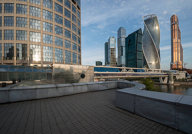 istock Bagration Bridge. Business Center Moscow City. 476339700