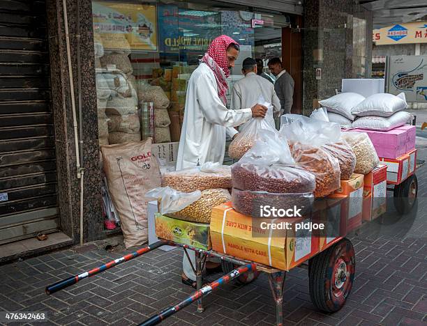 Dubai Al Abra Street Deira Spice Souk Stock Photo - Download Image Now - Nutmeg, People, Adult