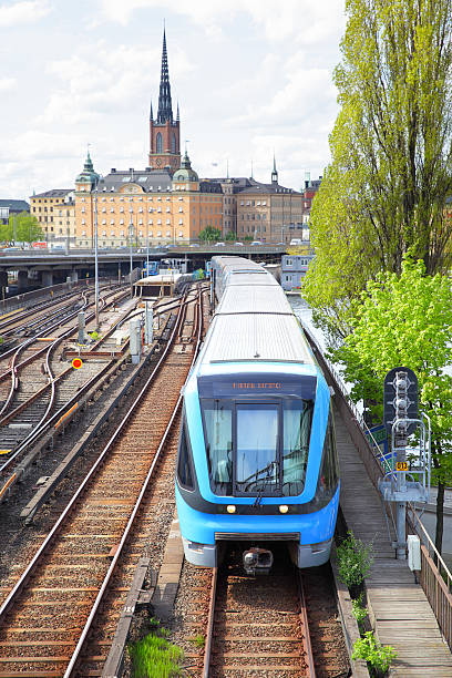 istock Metro train in Stockholm 476342672