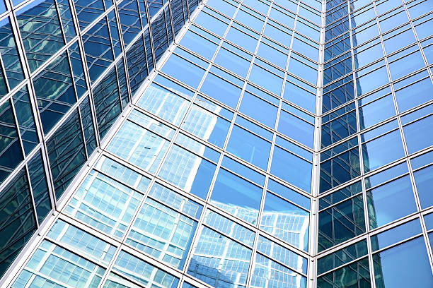 istock Wall of modern office building 476345390