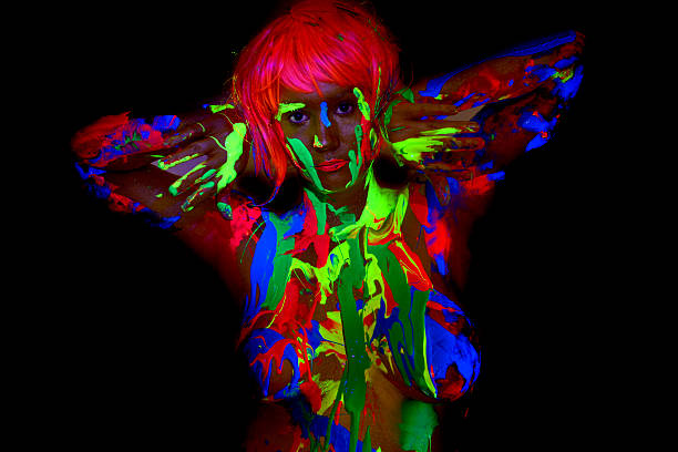 istock UV body painting 476348208