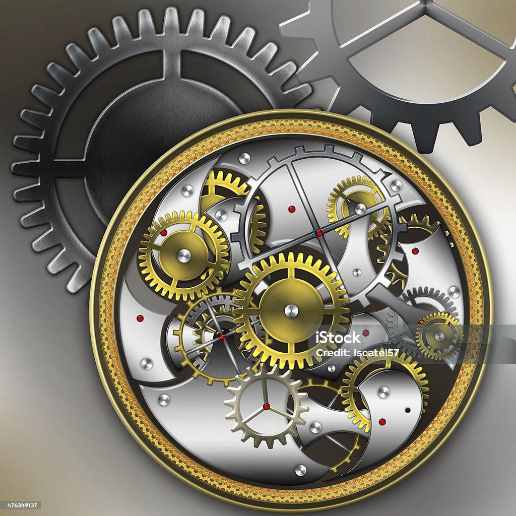 機械的時計 - エンジンのロイヤリティフリーストックフォト