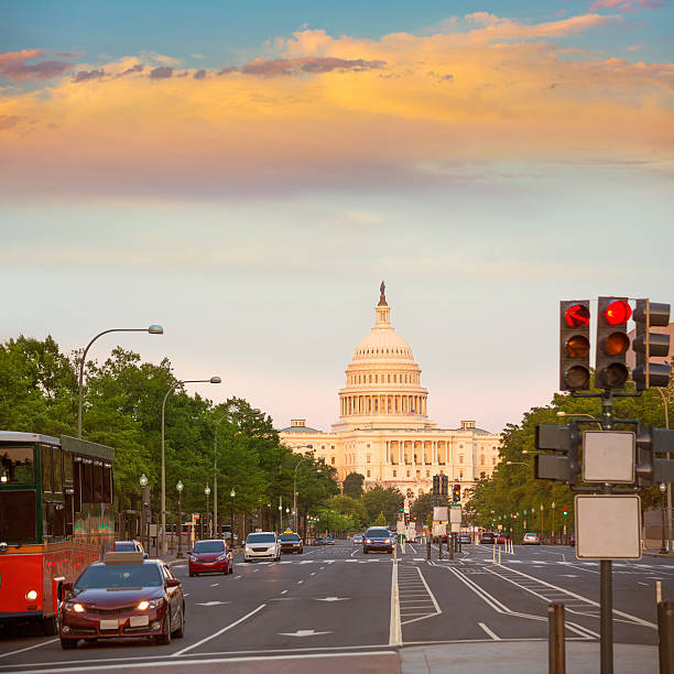 istock Capitol sunset congress Washington DC 476349304
