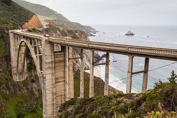 istock historic Bixby Bridge Highway 1 California and pacific ocean 476351436