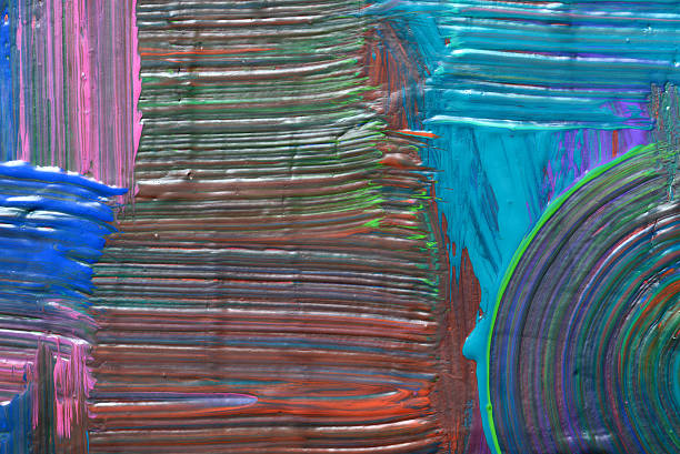 istock Abstract art backgrounds. Hand-painted background 476351515